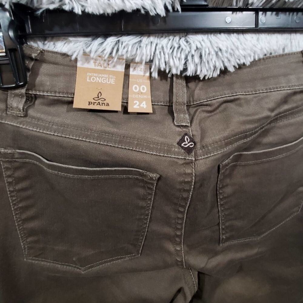 PRAna‎ Women's active athletic hiking Kayla Jean Pants 00 tall 36 inseam new!! - Picture 9 of 9